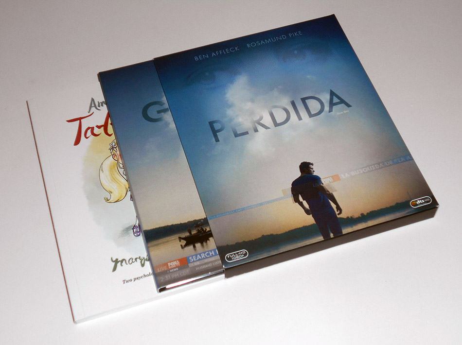  Fotografías del Digipak exclusivo de Perdida con libro en Blu-ray 6