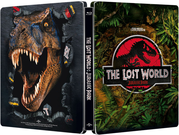 Reservas abiertas para el Steelbook de El Mundo Perdido: Jurassic Park en Blu-ray 3