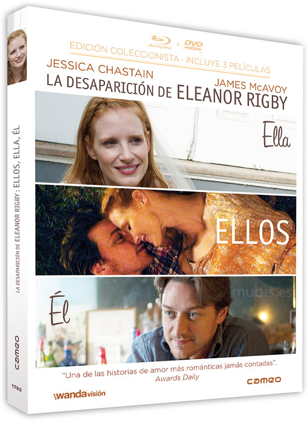 Desvelada la carátula del Blu-ray de La Desaparición de Eleanor Rigby