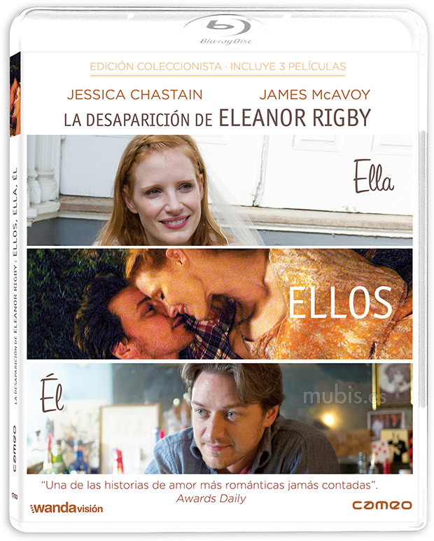 Desvelada la carátula del Blu-ray de La Desaparición de Eleanor Rigby