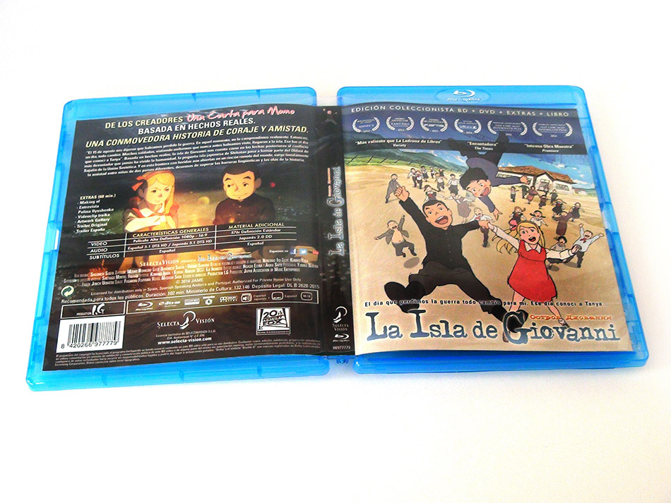 Fotografías de la edición coleccionista de La Isla de Giovanni en Blu-ray 19