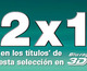 2x1 en Blu-ray 3D de Warner Home Video - Marzo de 2015