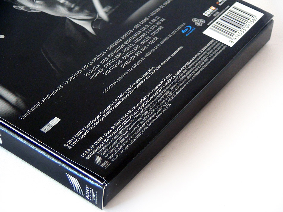 Fotografías de la segunda temporada de House of Cards en Blu-ray 6