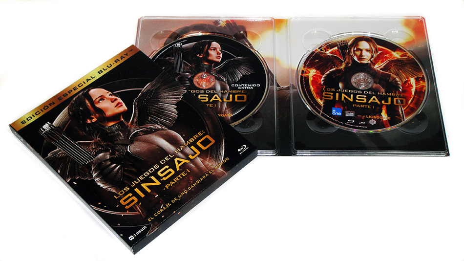 Fotografías del Digipak de Los Juegos del Hambre: Sinsajo. Parte 1 en Blu-ray 11