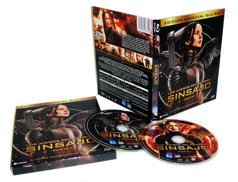 Fotografías del Digipak de Los Juegos del Hambre: Sinsajo. Parte 1 en Blu-ray 12