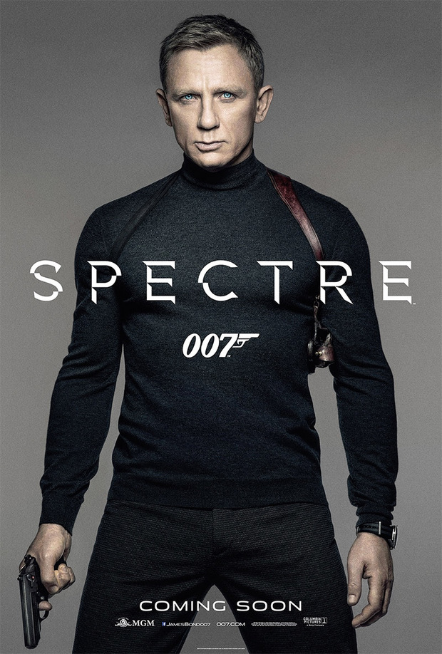 Nuevos teaser pósters de Spectre con Daniel Craig 2