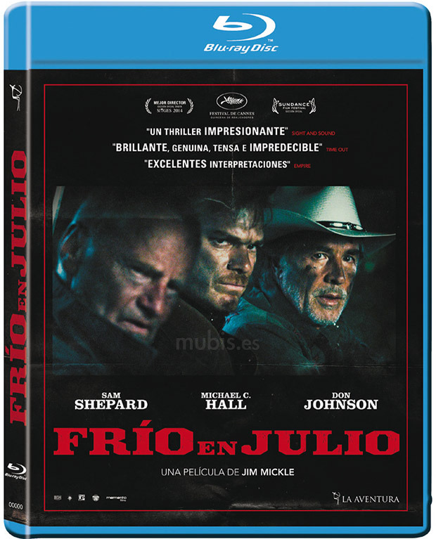 Detalles del Blu-ray de Frío en Julio