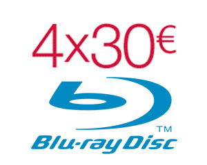 Promoción 4 Blu-ray por 30 € en Amazon