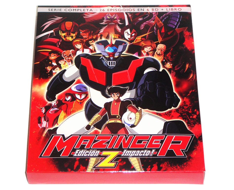 Fotografías de la serie completa de Mazinger Z Edición Impacto en Blu-ray 1