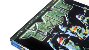 Fotografías del pack de películas clásicas de las Tortugas Ninja en Blu-ray