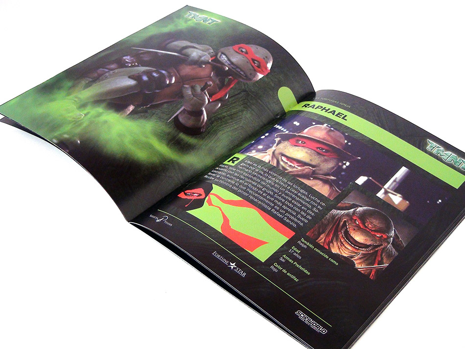 Fotografías del pack con las películas clásicas de las Tortugas Ninja en Blu-ray 11