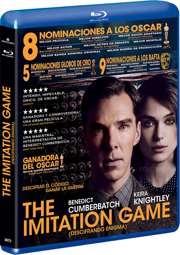 Detalles del Blu-ray de The Imitation Game (Descifrando Enigma)