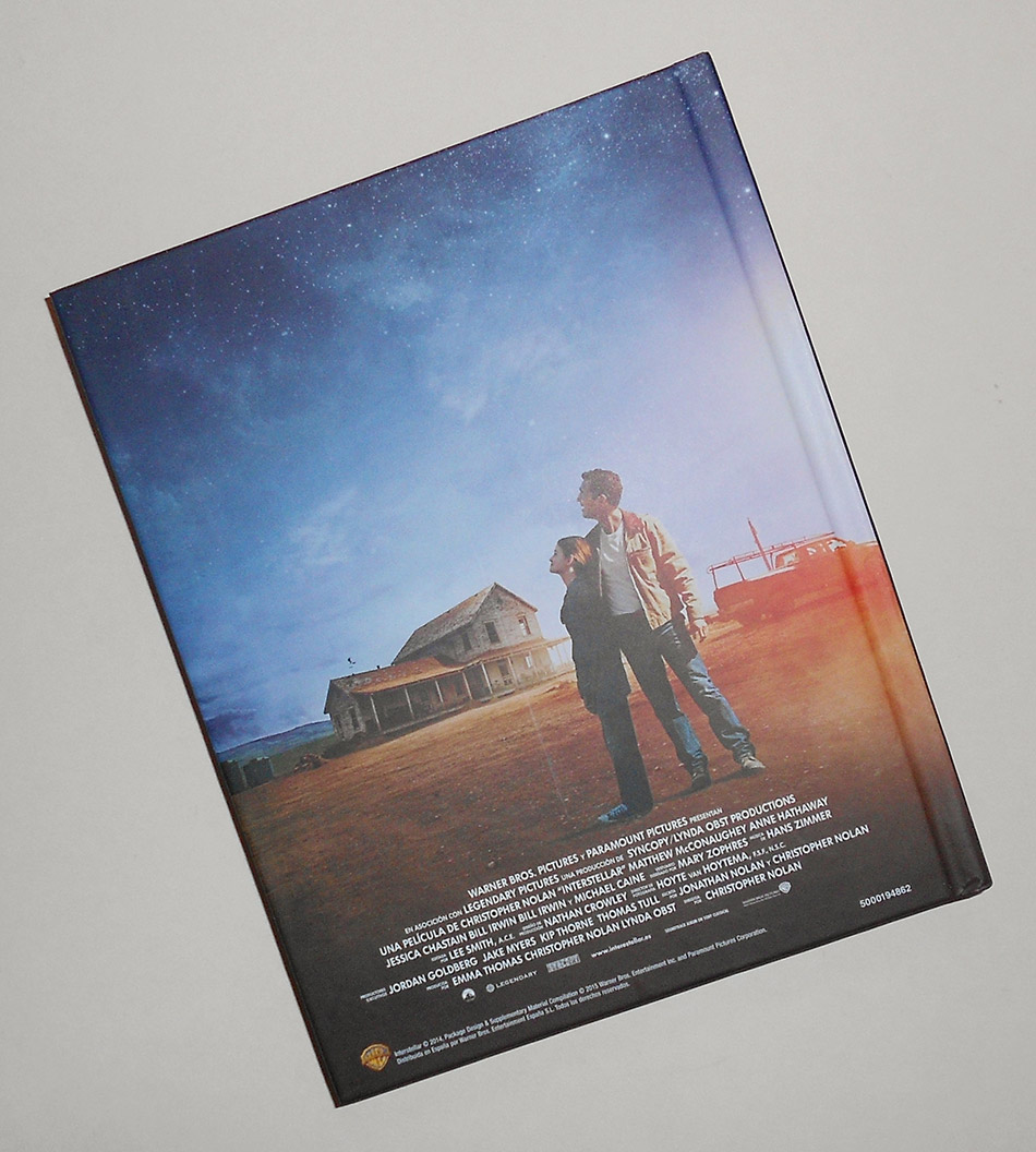 Fotografías del Digibook de Interstellar en Blu-ray 5