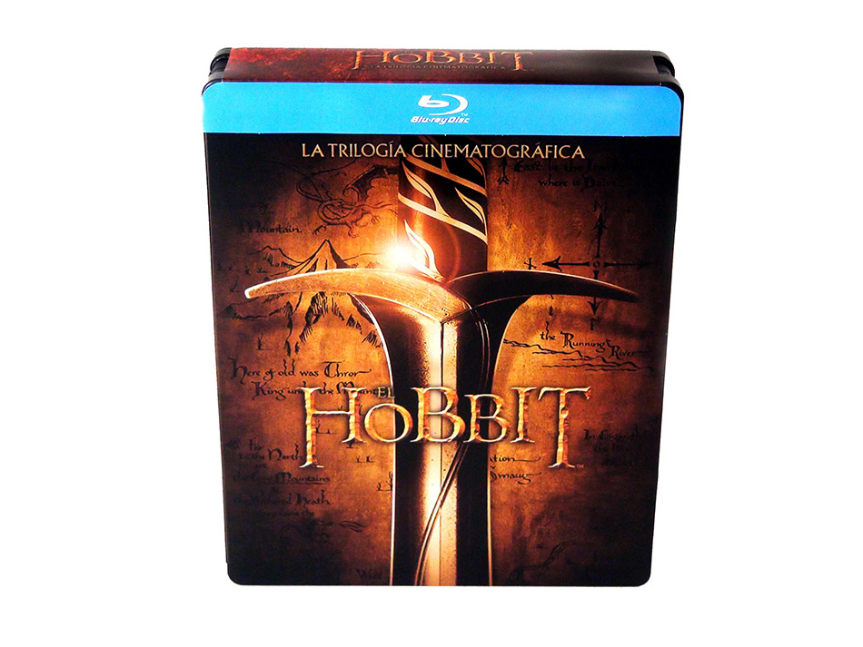 Fotografías del Steelbook con la Trilogía de El Hobbit en Blu-ray 1