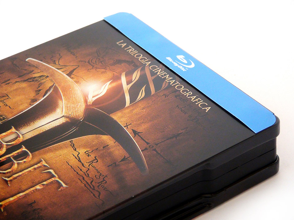 Fotografías del Steelbook con la Trilogía de El Hobbit en Blu-ray 6