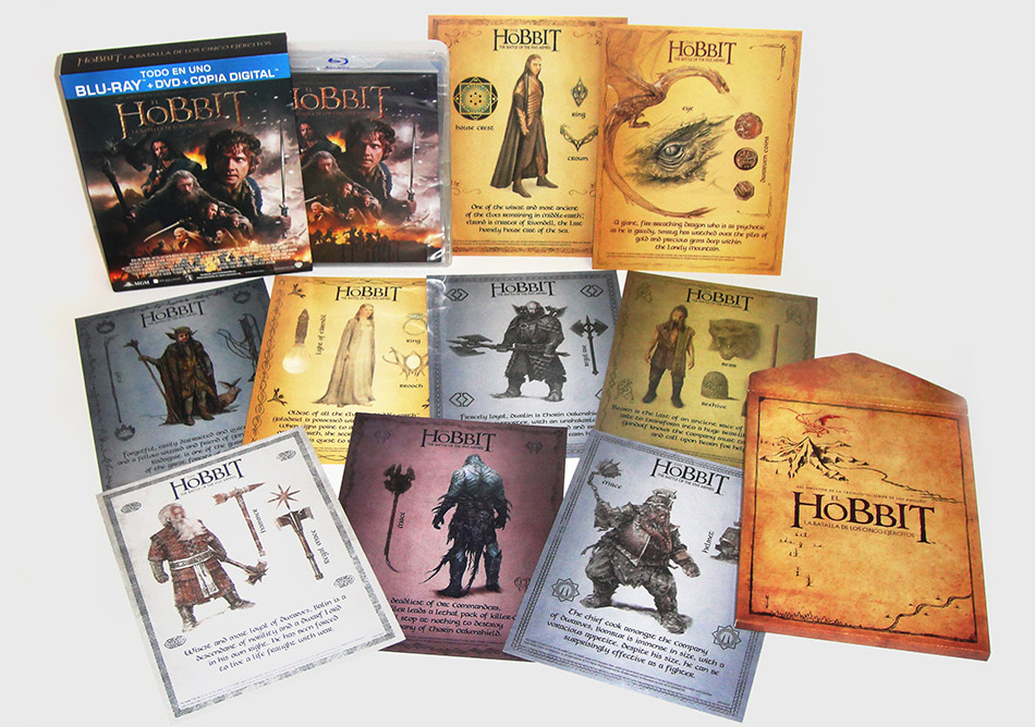 Fotografías de la edición especial de El Hobbit: La Batalla de los Cinco Ejércitos en Blu-ray 12