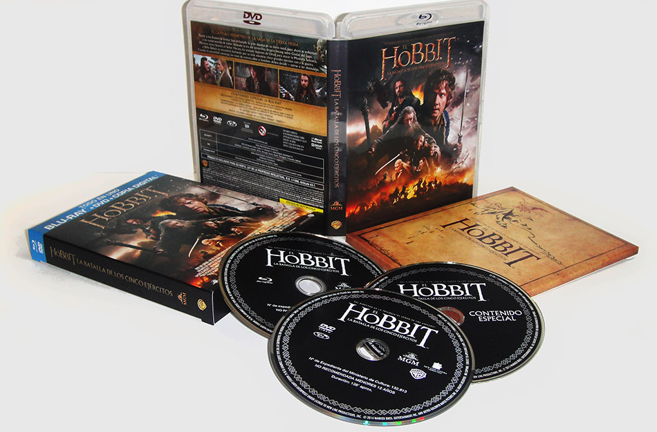 Fotografías de la edición especial de El Hobbit: La Batalla de los Cinco Ejércitos en Blu-ray 17