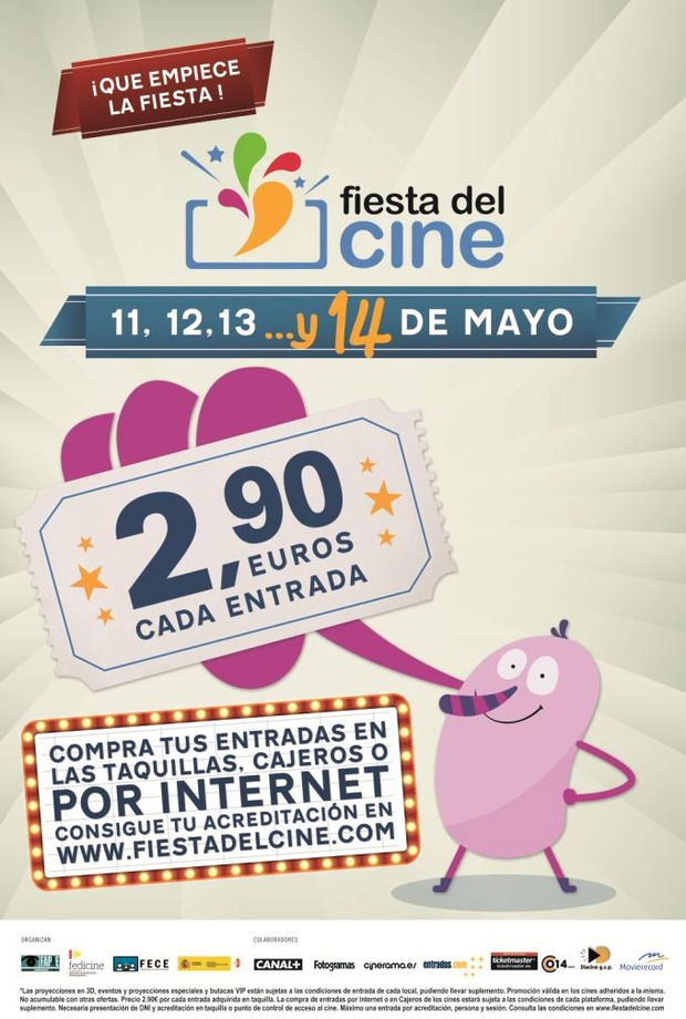 La Fiesta del Cine con entradas a 2,90 € alarga su duración