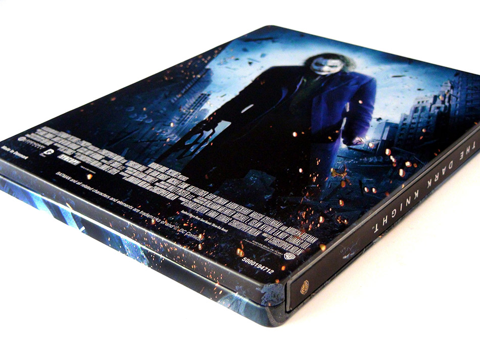 Fotografías del Steelbook de El Caballero Oscuro en Blu-ray 9