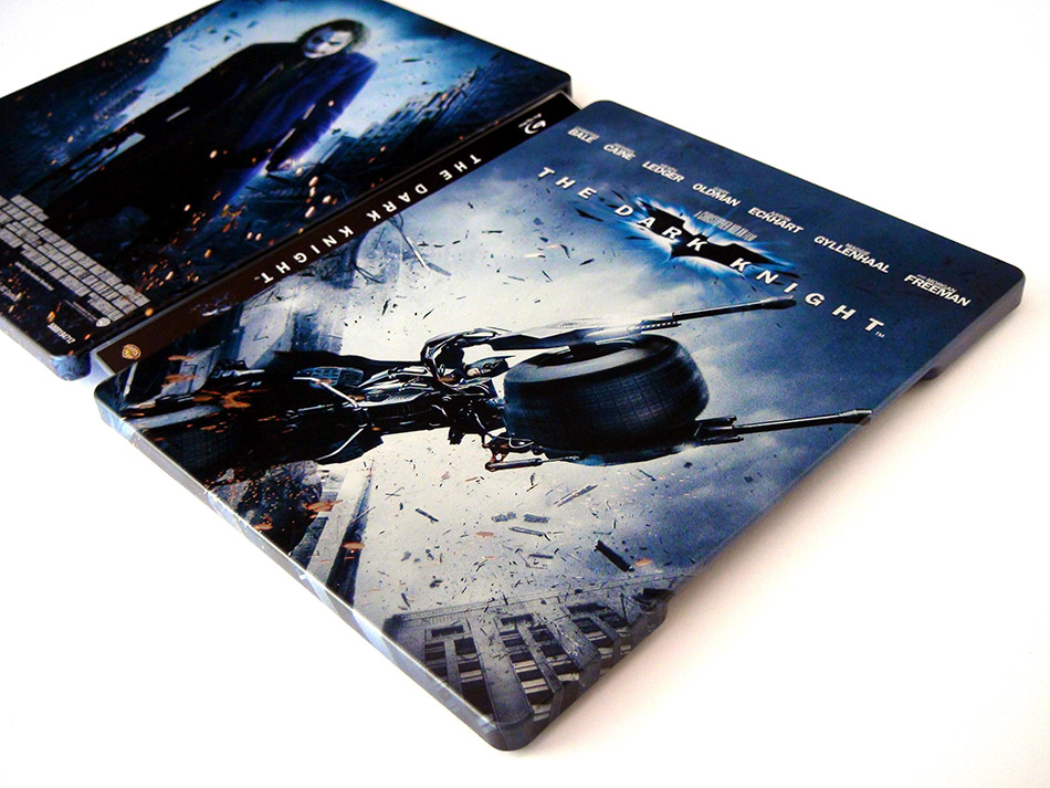 Fotografías del Steelbook de El Caballero Oscuro en Blu-ray 11