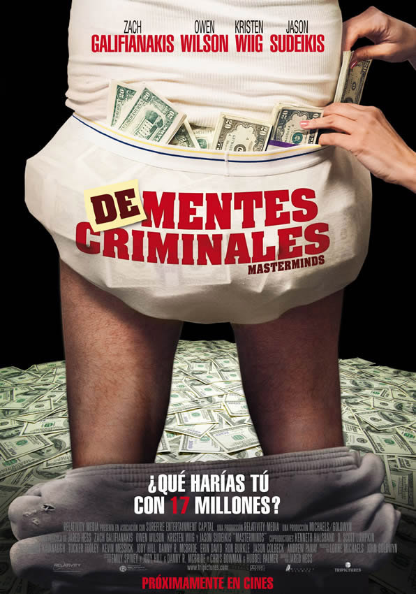 Tráiler de De-Mentes Criminales con Owen Wilson y Zach Galifianakis 2