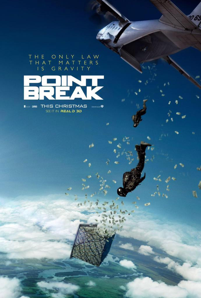 Primer tráiler de Point Break, el remake de Le Llaman Bodhi