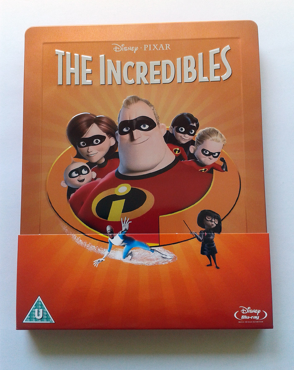 Fotografías del Steelbook de Los Increíbles (UK) 1