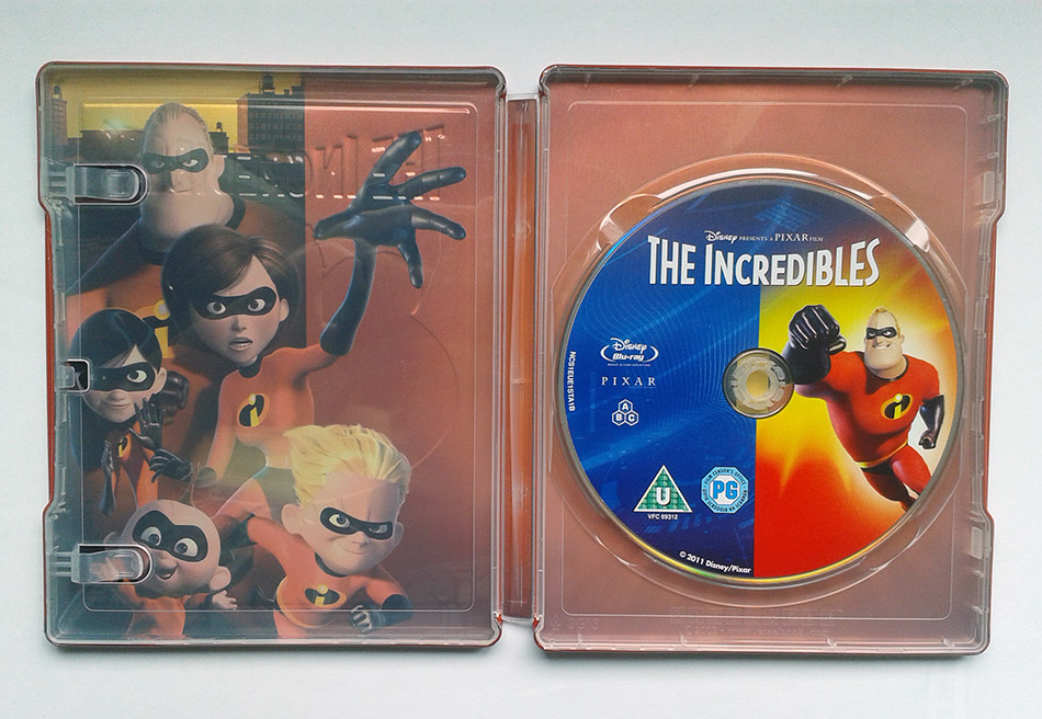 Fotografías del Steelbook de Los Increíbles (UK) 10