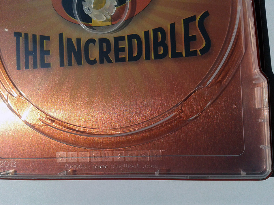 Fotografías del Steelbook de Los Increíbles (UK) 13