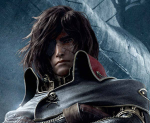 La película de animación Capitán Harlock anunciada en Blu-ray