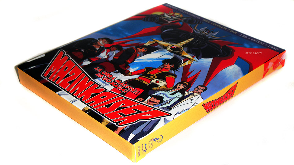 Fotografías de la edición coleccionista de Mazinkaiser en Blu-ray 4