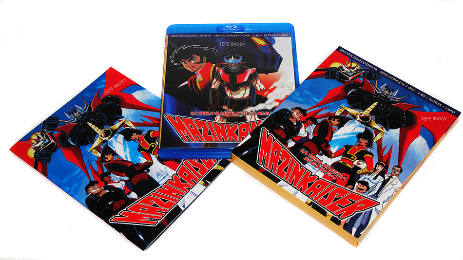 Fotografías de la edición coleccionista de Mazinkaiser en Blu-ray 7