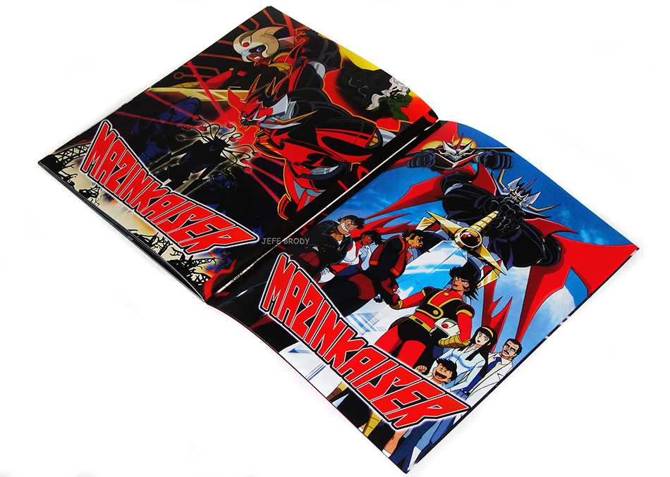 Fotografías de la edición coleccionista de Mazinkaiser en Blu-ray 11