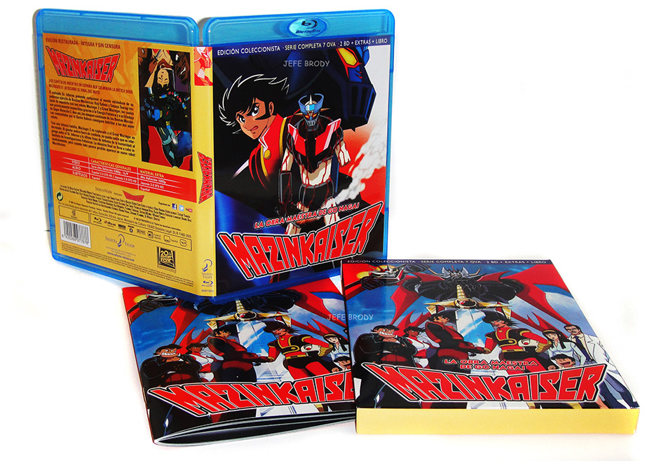 Fotografías de la edición coleccionista de Mazinkaiser en Blu-ray 13