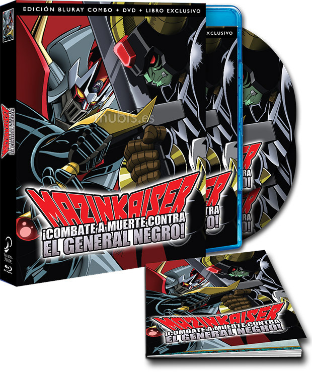 Detalles del Blu-ray de Mazinkaiser ¡Combate a muerte contra el General Negro!