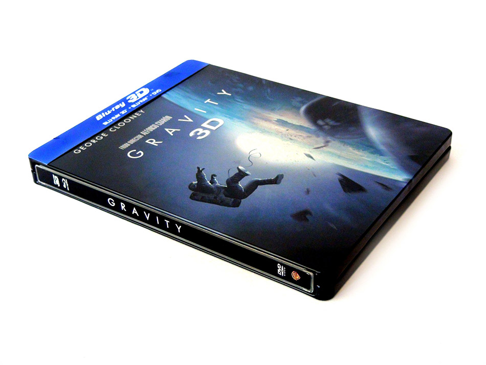 Fotografías del Steelbook de Gravity en Blu-ray 3D y 2D) 1