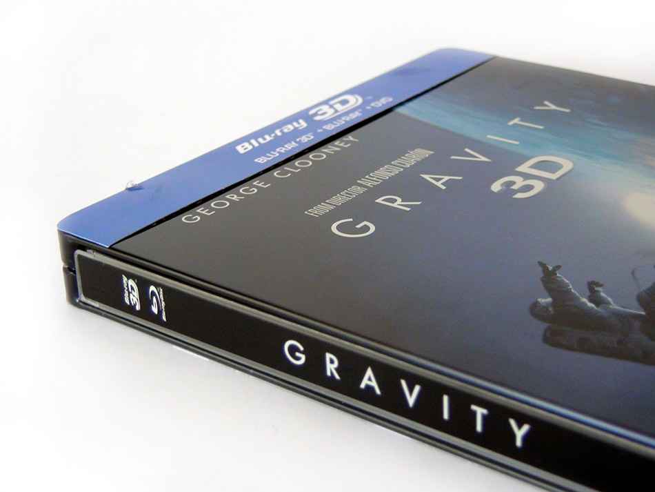 Fotografías del Steelbook de Gravity en Blu-ray 3D y 2D) 2