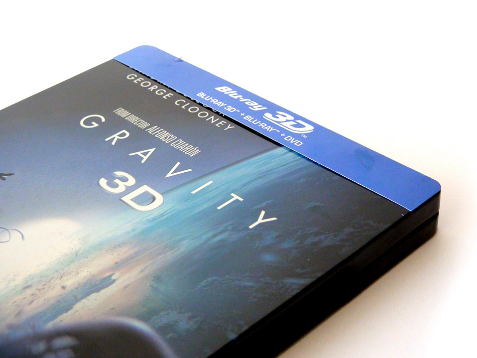 Fotografías del Steelbook de Gravity en Blu-ray 3D y 2D) 4