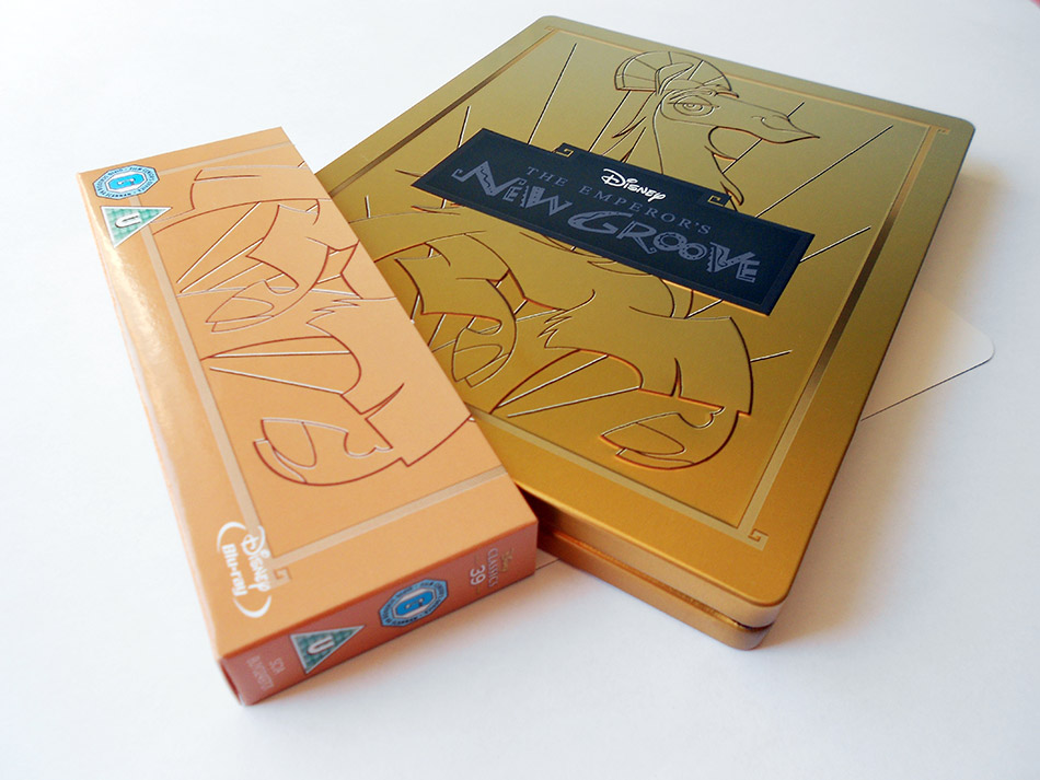 Fotografías del Steelbook El Emperador y sus Locuras (UK) 5