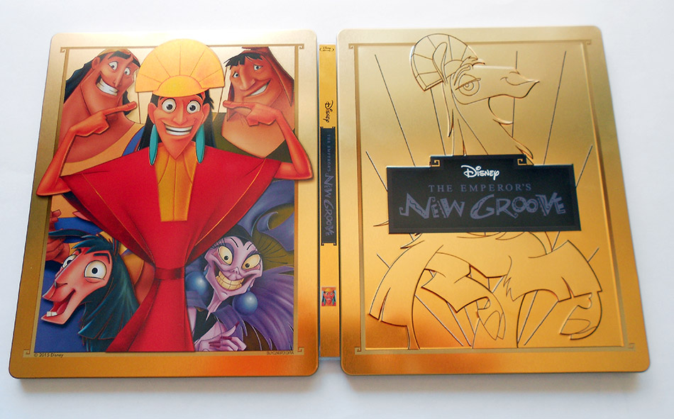 Fotografías del Steelbook El Emperador y sus Locuras (UK) 10