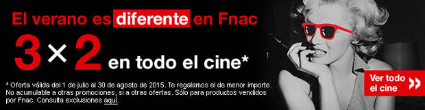 Rebajas de Verano de fnac.es - 3x2 en miles de Blu-ray
