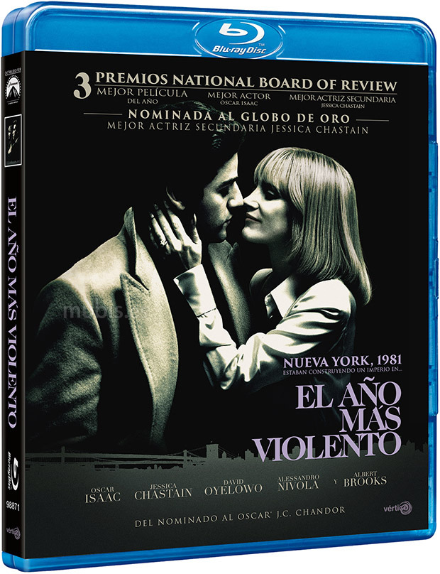 Detalles del Blu-ray de El Año más Violento