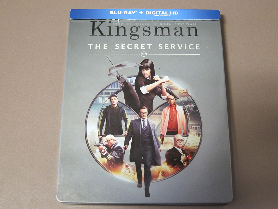 Fotografías del Steelbook de Kingsman: Servicio Secreto (Canadá)