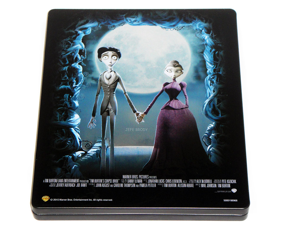 Fotografías del Steelbook de La Novia Cadáver en Blu-ray 5