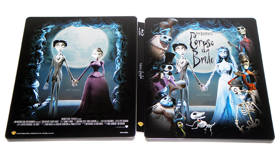 Fotografías del Steelbook de La Novia Cadáver en Blu-ray 16