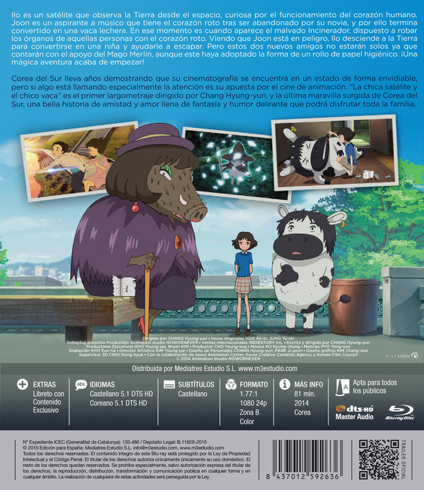 Más información de La Chica Satélite y el Chico Vaca en Blu-ray