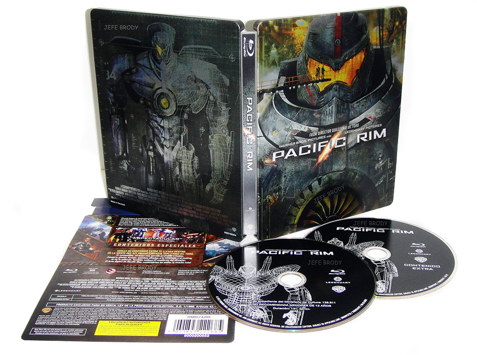 Fotografías del Steelbook de Pacific Rim en Blu-ray