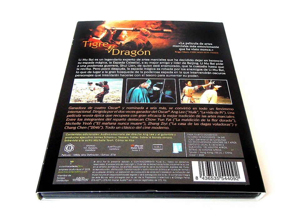 Fotografías de Tigre y Dragón en Blu-ray 6