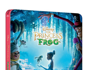 Steelbook de Tiana y el Sapo en Blu-ray exclusivo de Zavvi