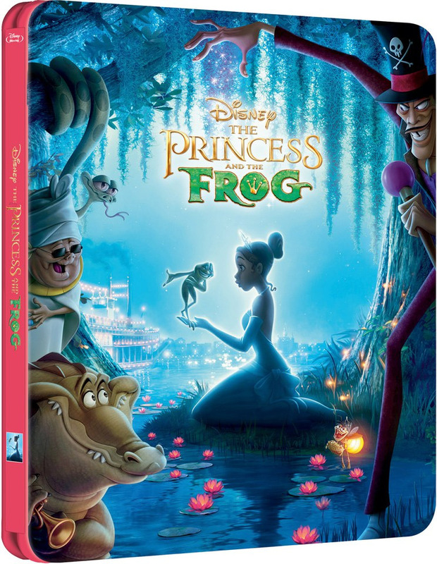 Steelbook de Tiana y el Sapo en Blu-ray exclusivo de Zavvi 2